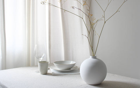 O cactuu Blanc Collection 03 vase white