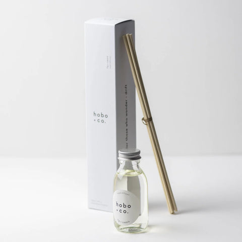 Hobo + Co Fig and Cassis reed diffuser