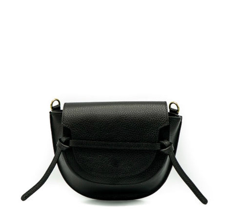 AIRE goods Classic leather half-moon bag