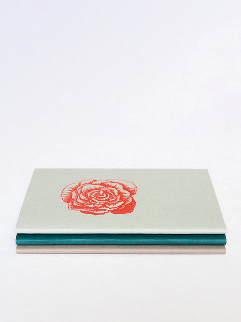 Le Typographe Plants softcover notebook set (3)