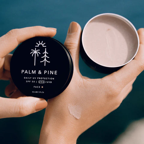Palm & Pine Skincare 100% Vegan Sunscreen Zinc SPF 50