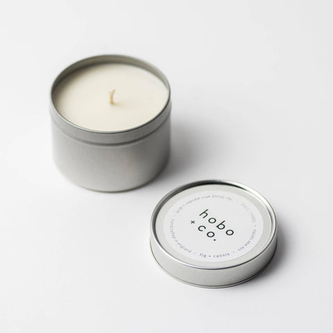 Hobo + Co  Travel tin candle Fig and Cassis