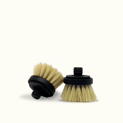 Nordesign Set of 2 replaceable sisal fiber brushes