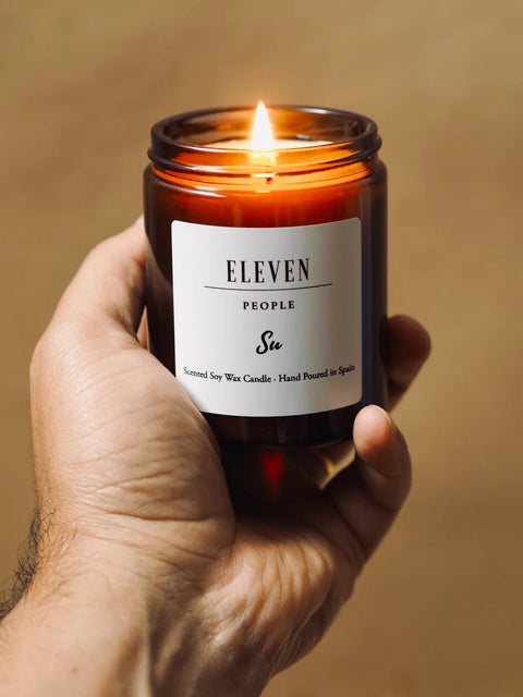 Eleven People Su Lime, Mandarin and Basil candle